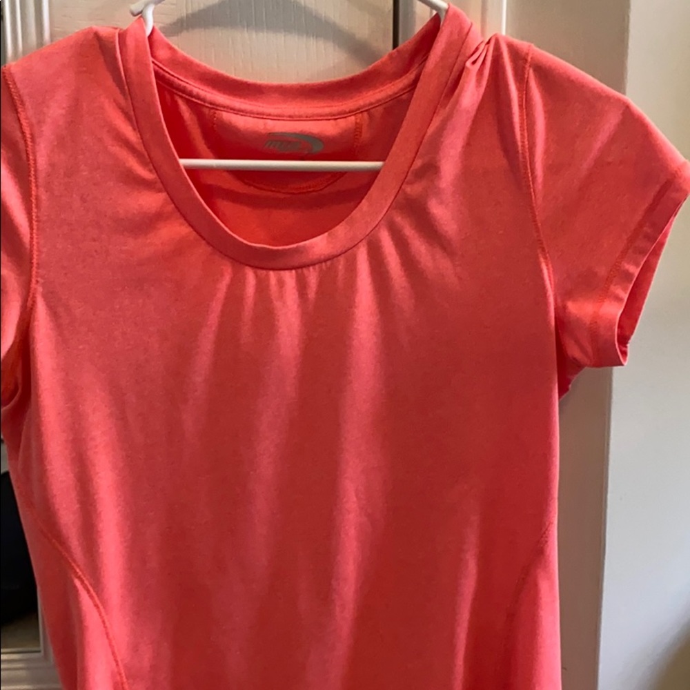 Pink Workout Short Sleeve Top